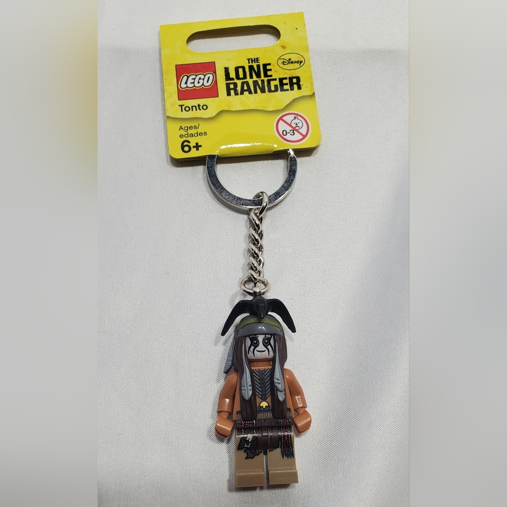 Lego The Lone Ranger Tonto Keychain